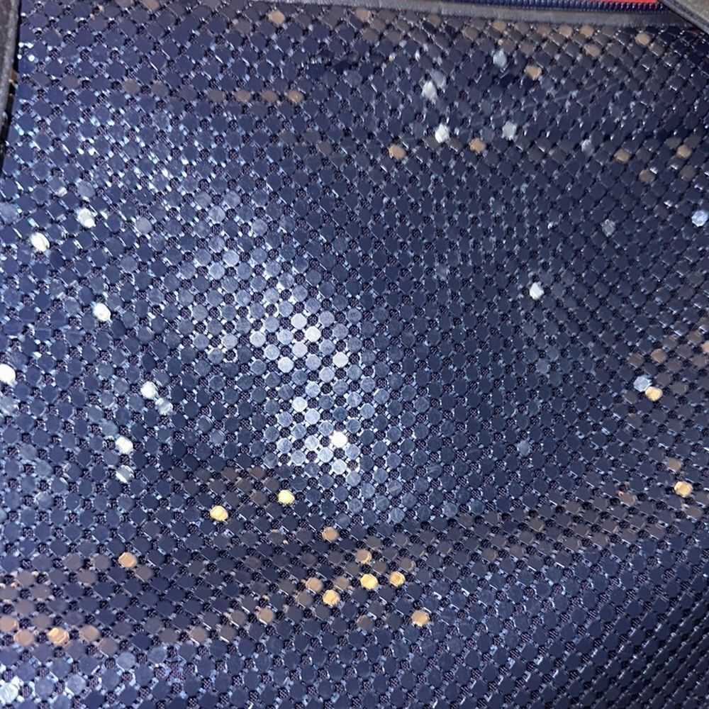 Whiting & Davis Navy Sequin Purse - Picture 11 of 11